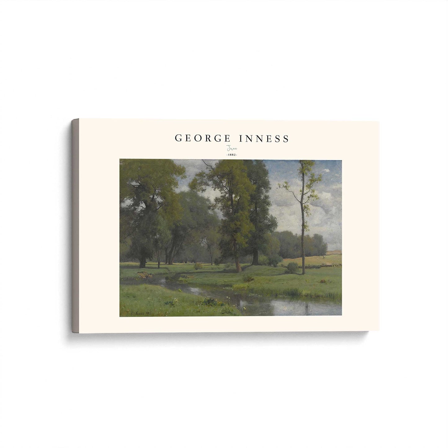 [Color:Stretched Canvas], Picture of art at an angle