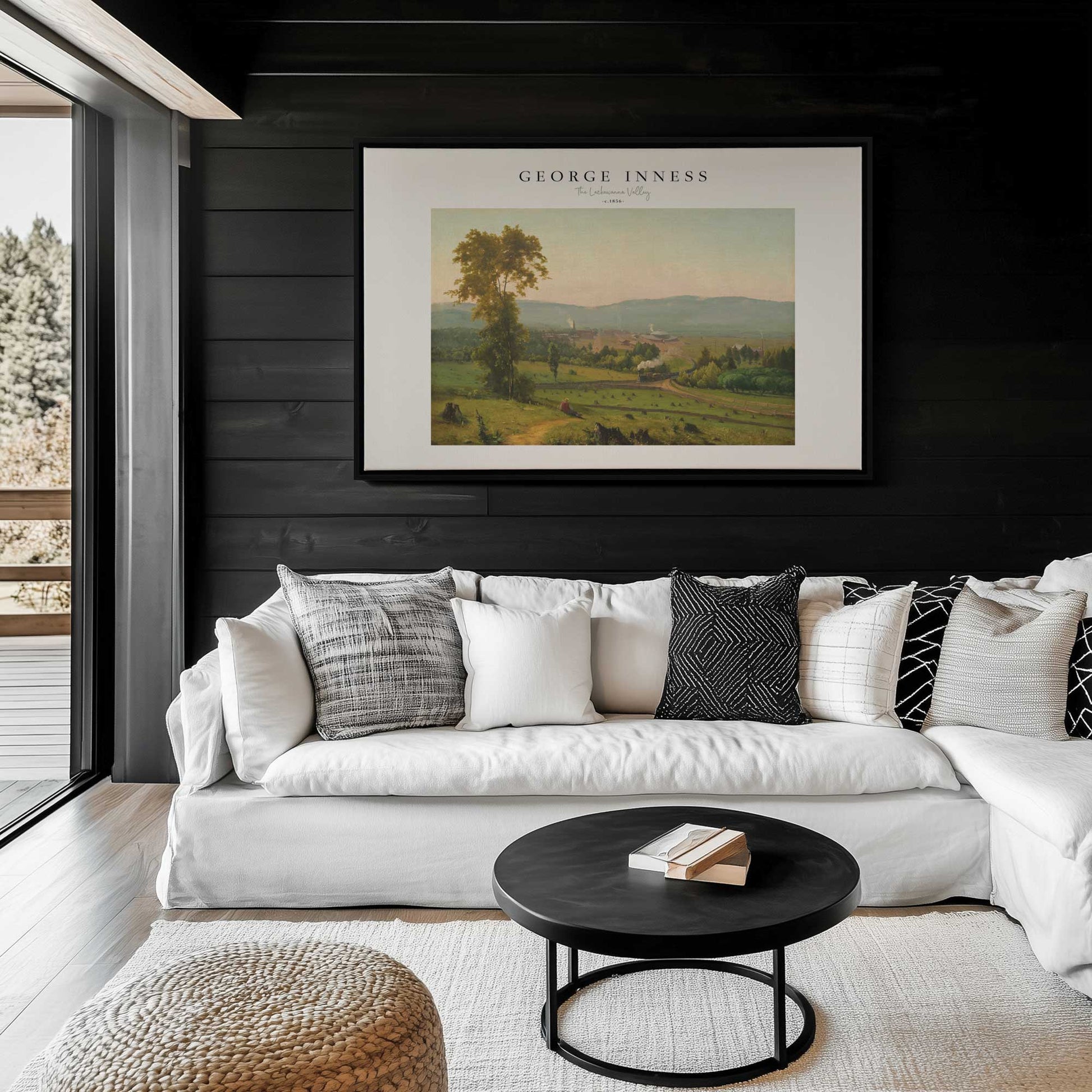 Picture of art in a room