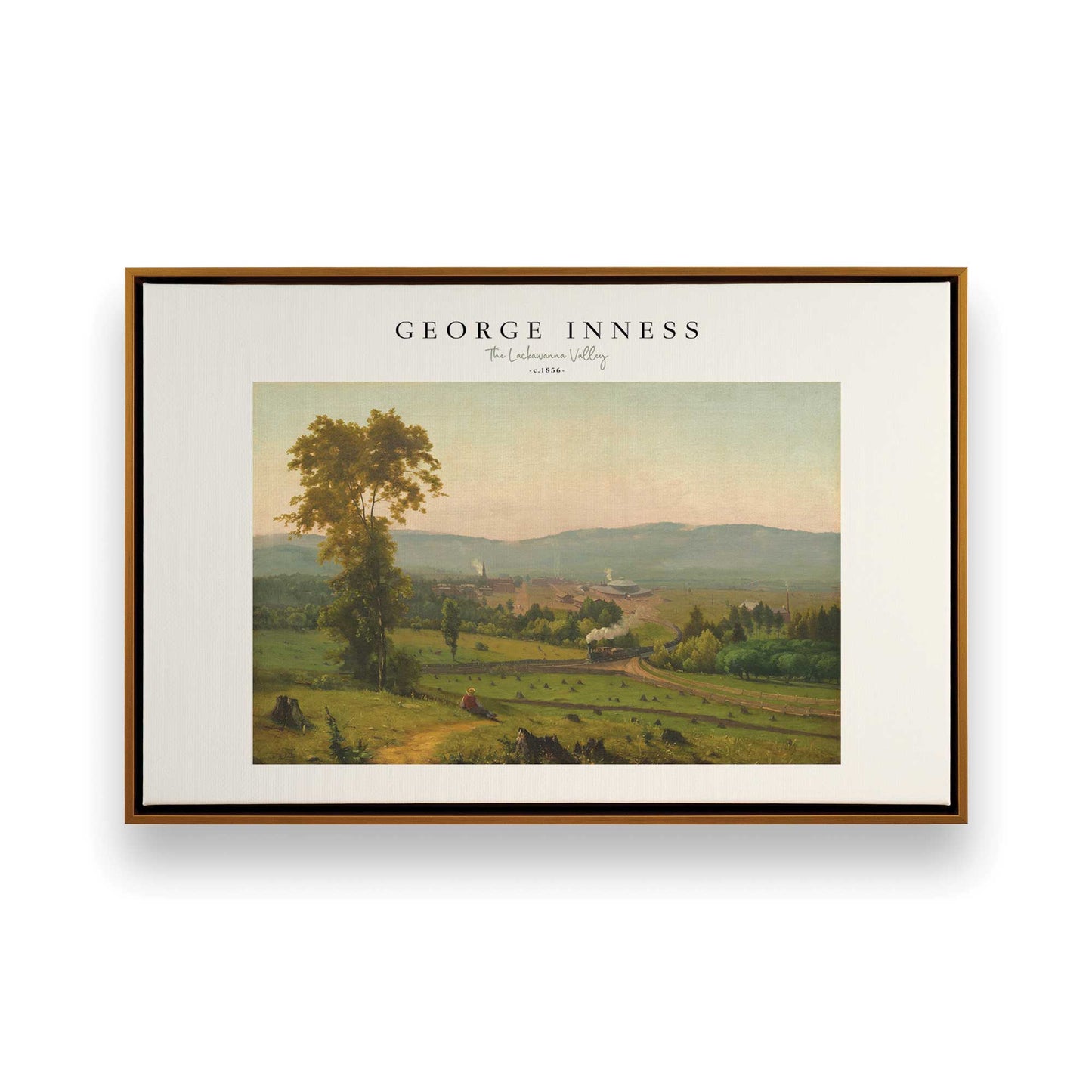 [Color:Polished Gold], Picture of art in a Polished Gold frame