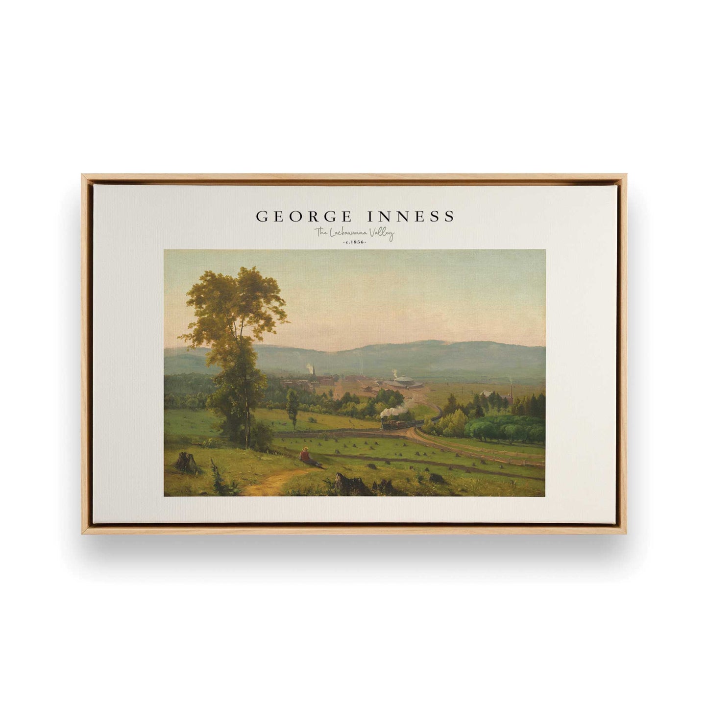 [Color:American Maple], Picture of art in a American Maple frame