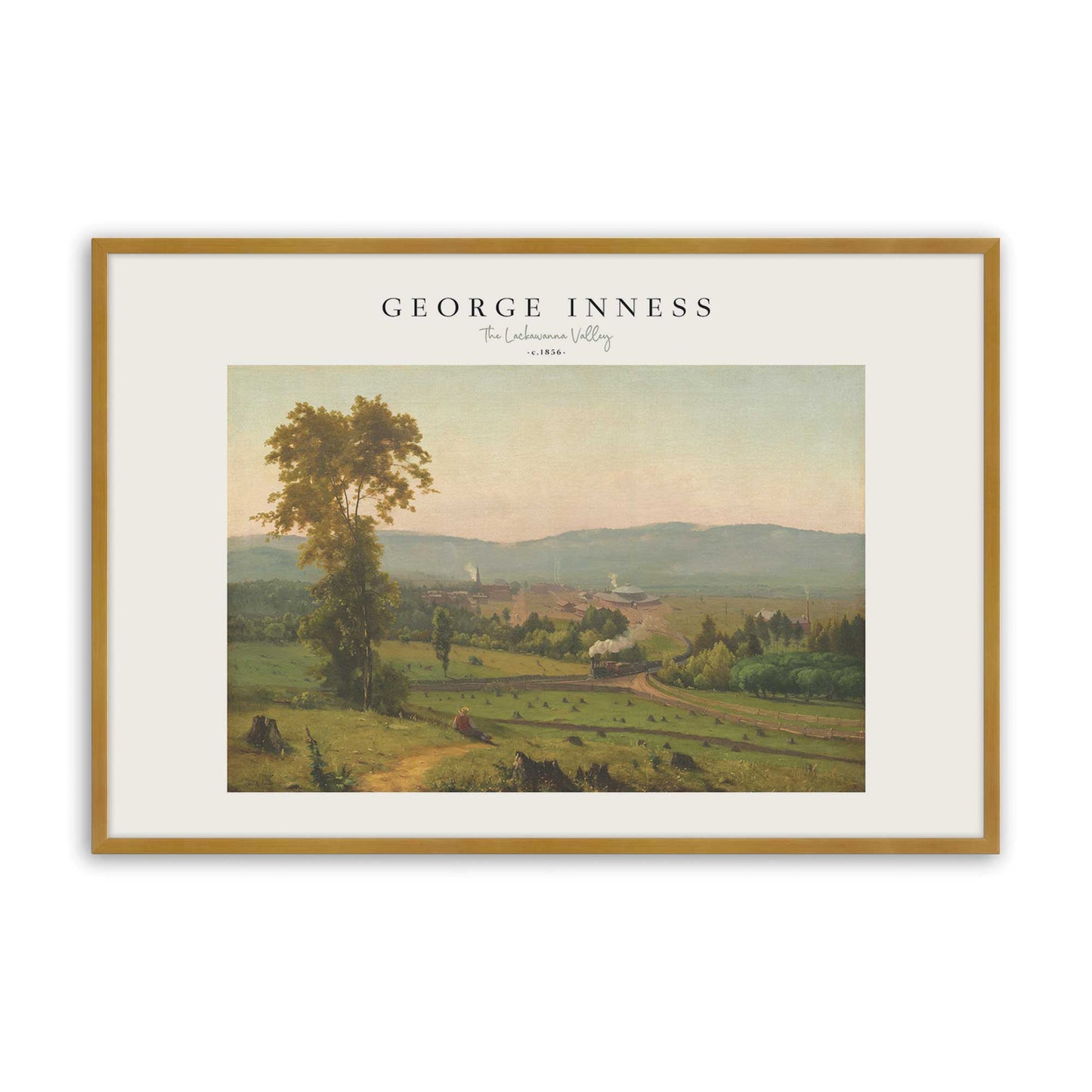 [Color:Polished Gold], Picture of art in a Polished Gold frame