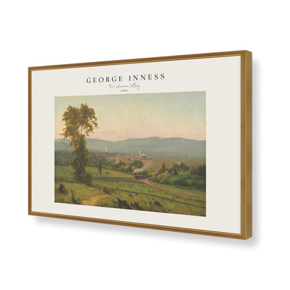 [Color:Polished Gold], Picture of art in a Polished Gold frame of the corner