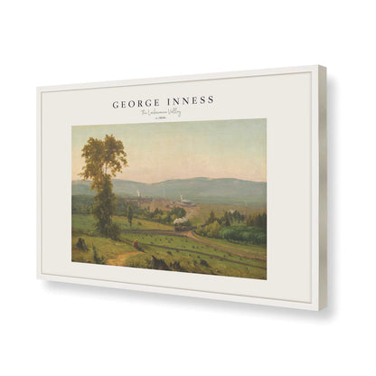 [Color:Opaque White], Picture of art in a Opaque White frame of the corner