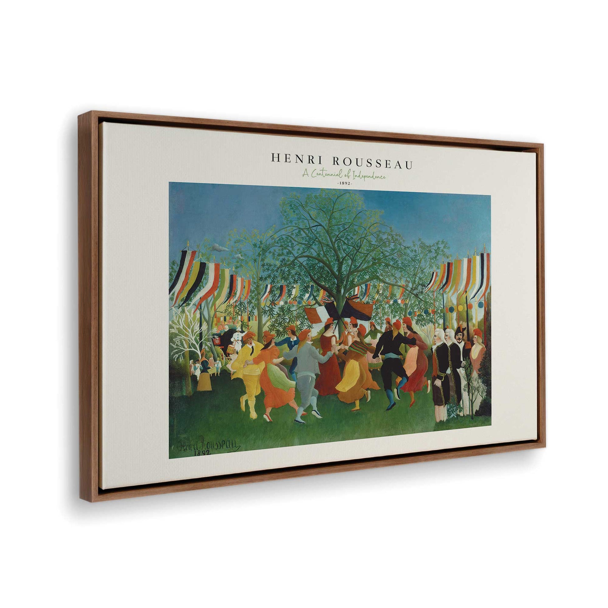 [Color:Walnut], Picture of the corner of the art