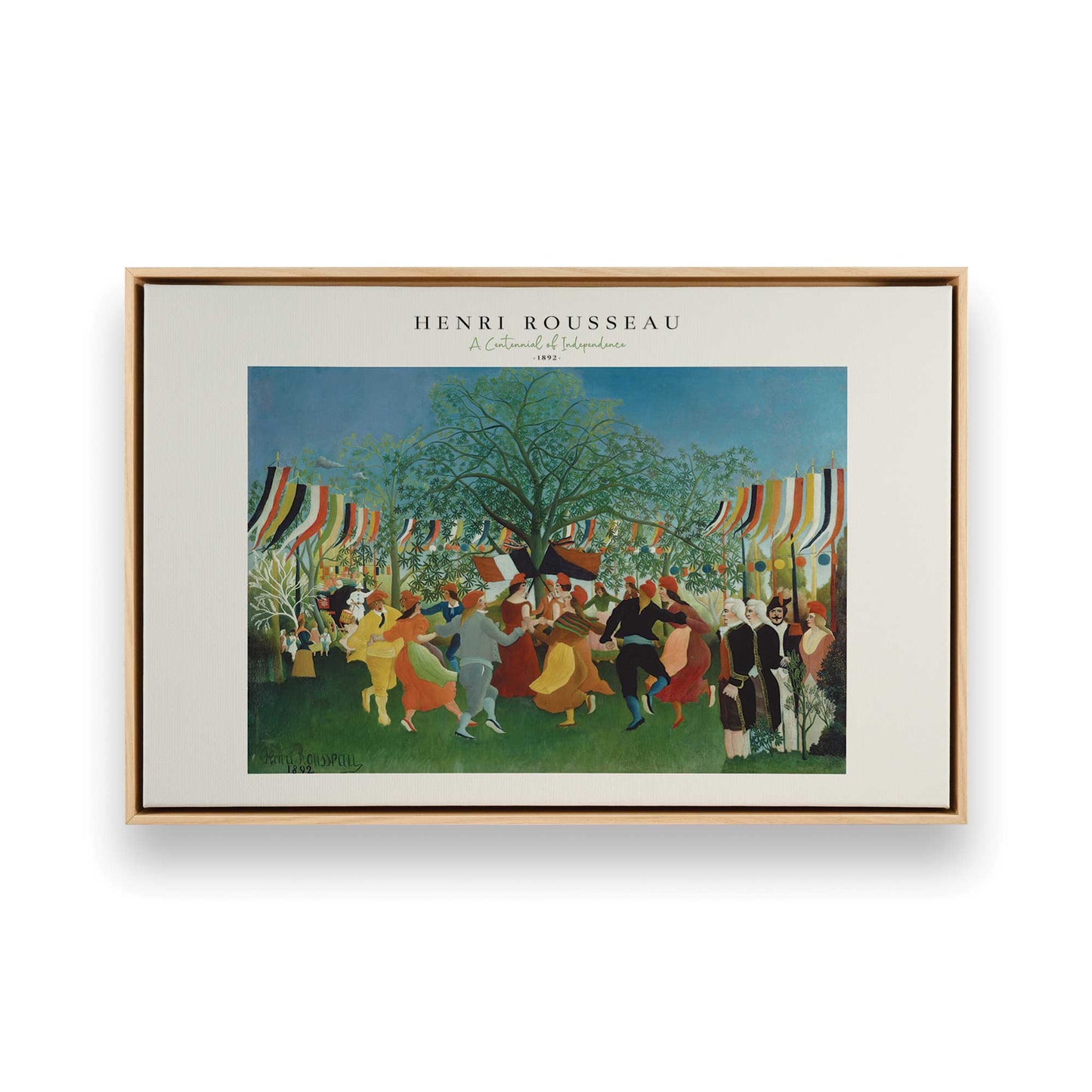 [Color:American Maple], Picture of art in a American Maple frame