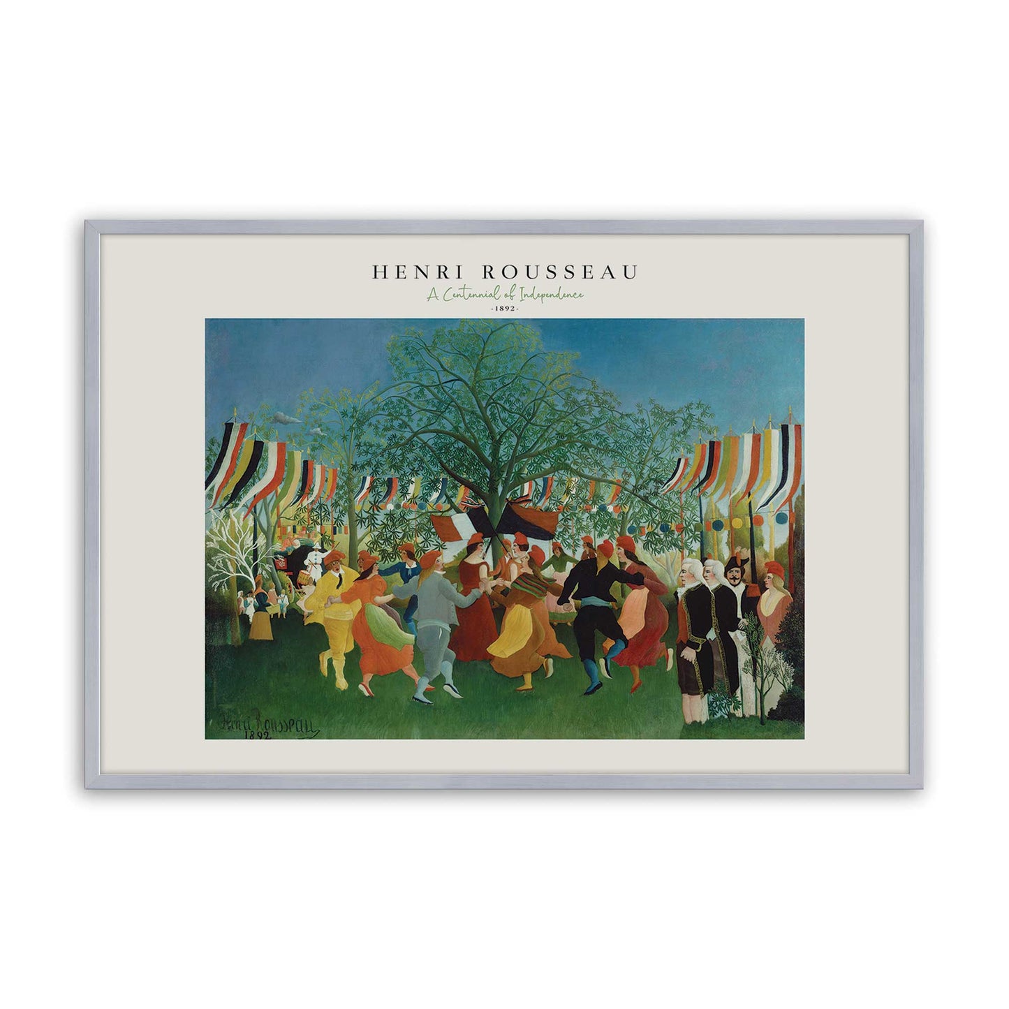 [Color:Polished Chrome], Picture of art in a Polished Chrome frame