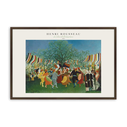 [Color:Brown], Picture of art in a Brown frame
