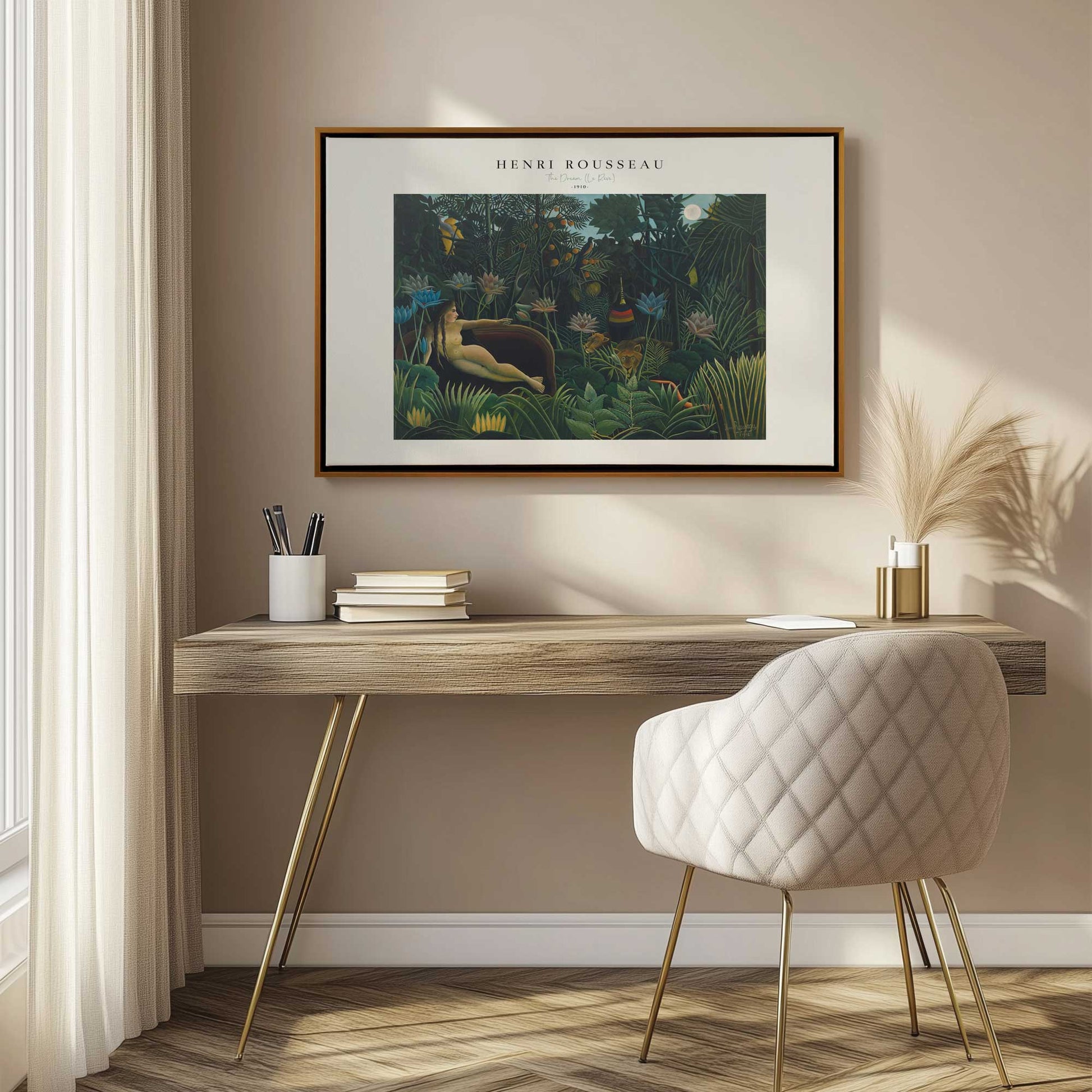 Picture of art in a room