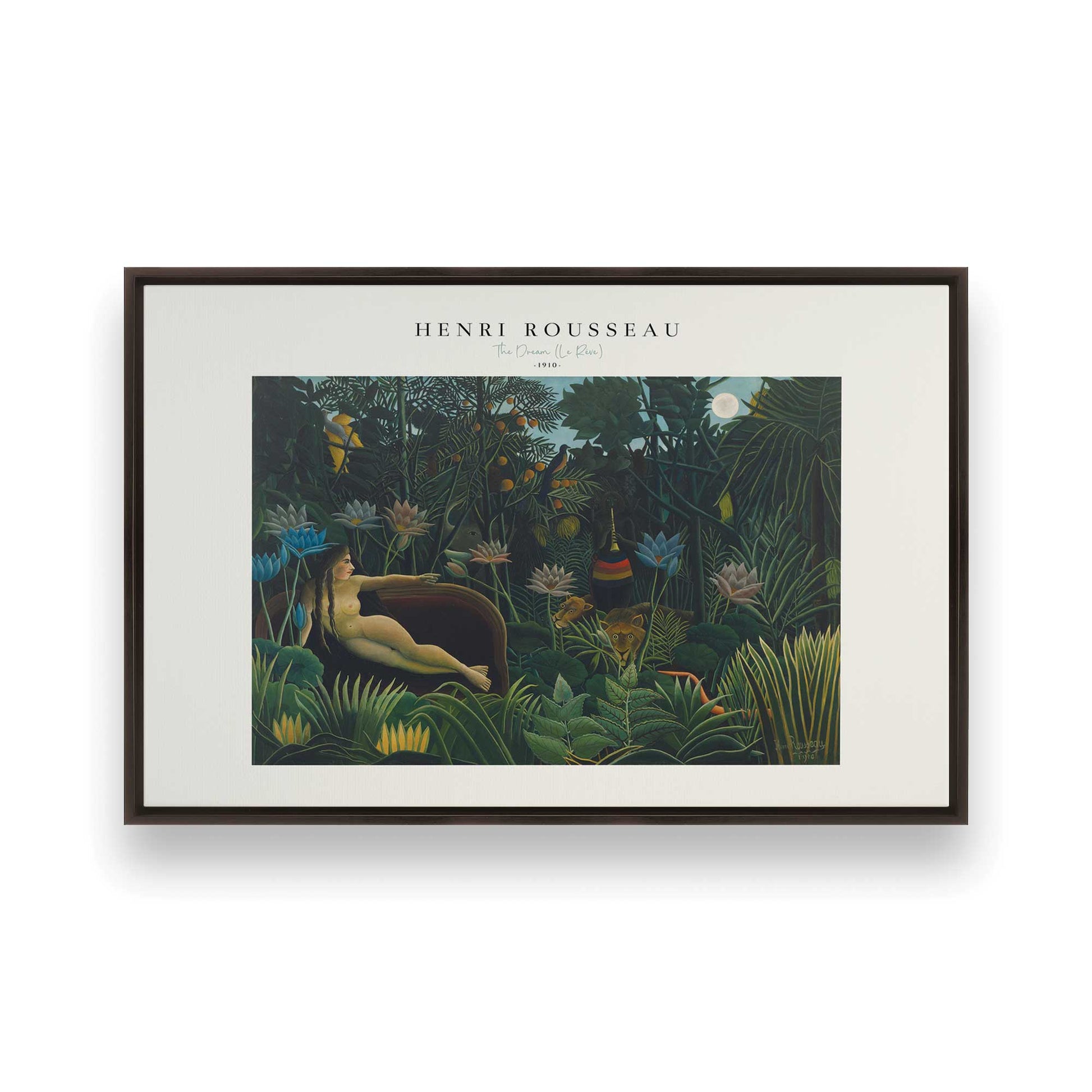 [Color:Espresso], Picture of art in a Espresso frame