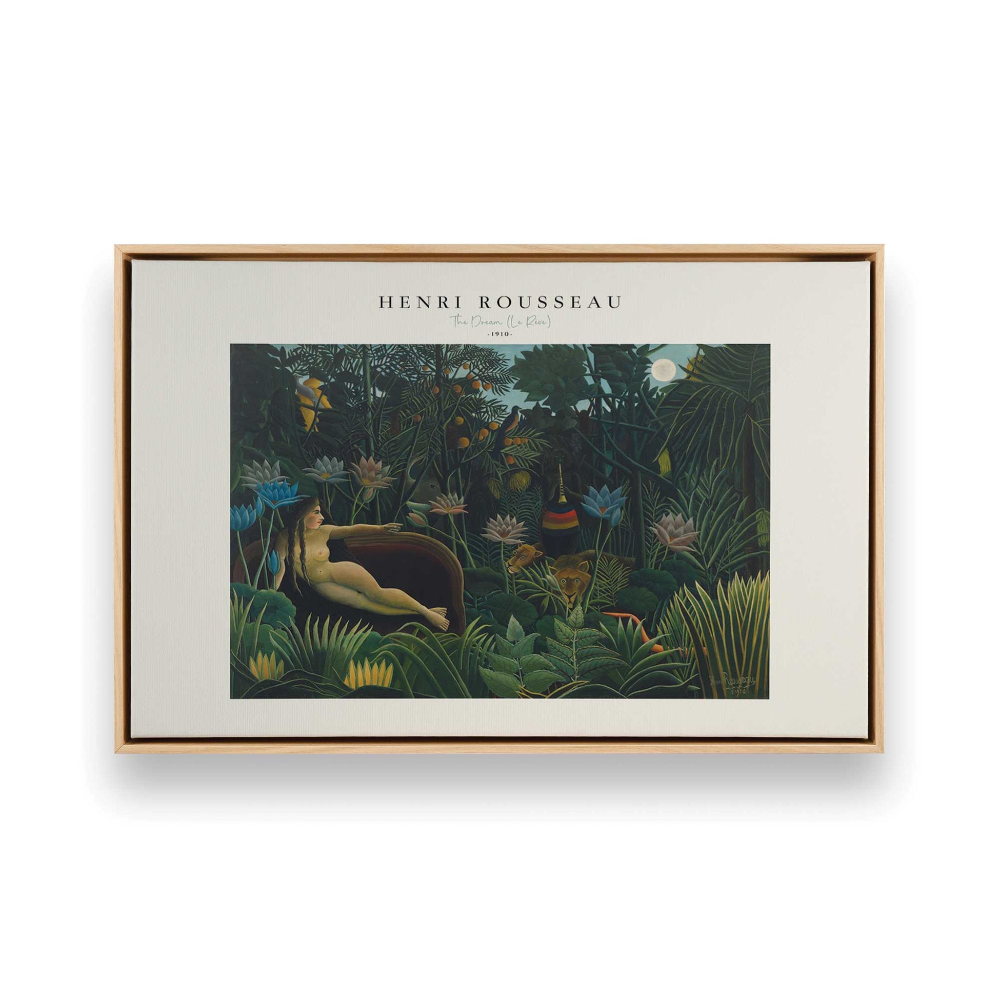 [Color:American Maple], Picture of art in a American Maple frame