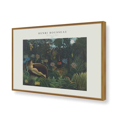 [Color:Polished Gold], Picture of art in a Polished Gold frame of the corner