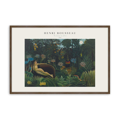 [Color:Walnut], Picture of art in a Walnut frame