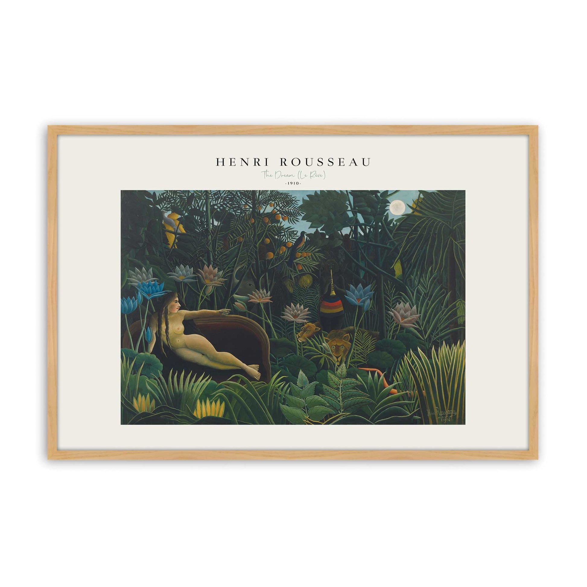 [Color:American Maple], Picture of art in a American Maple frame