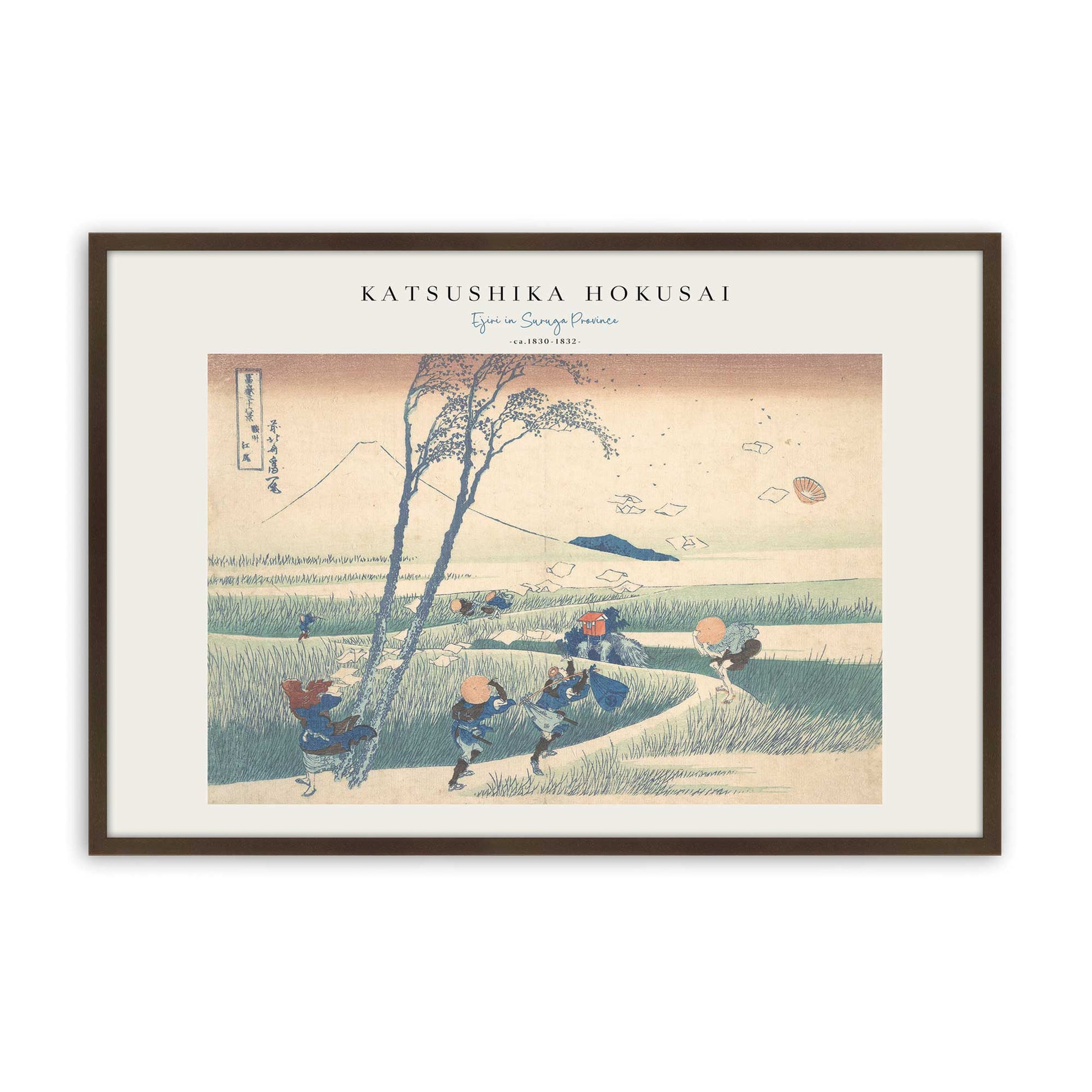 [Color:Belvinder Brown], Picture of art in a Belvinder Brown frame