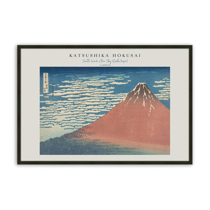 [Color:Satin Black], Picture of art in a Satin Black frame