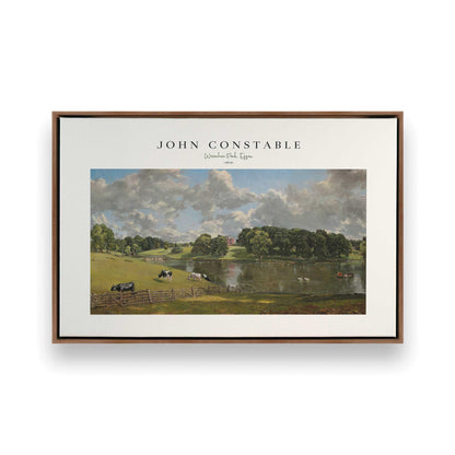 [Color:Walnut], Picture of art in a Walnut frame