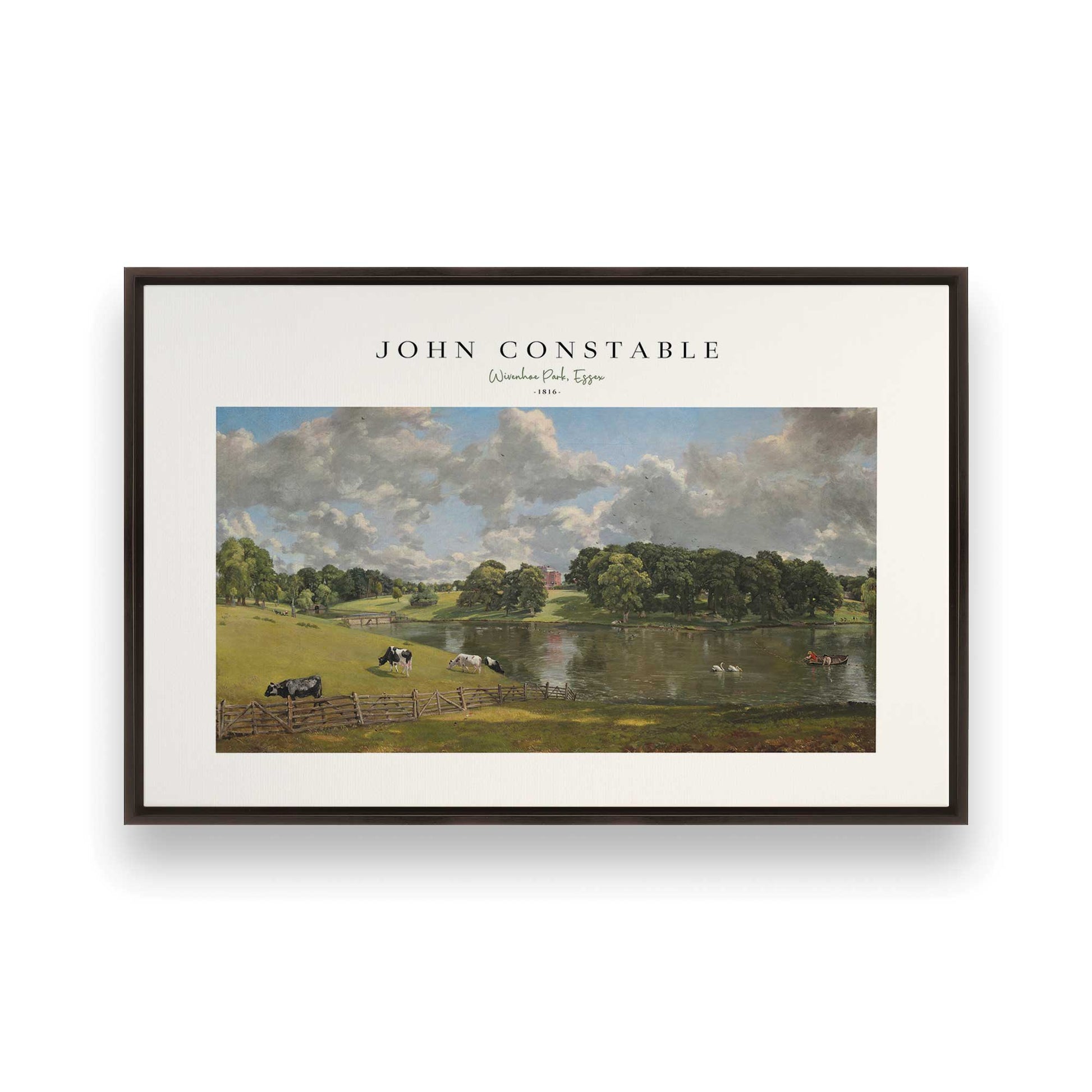 [Color:Espresso], Picture of art in a Espresso frame