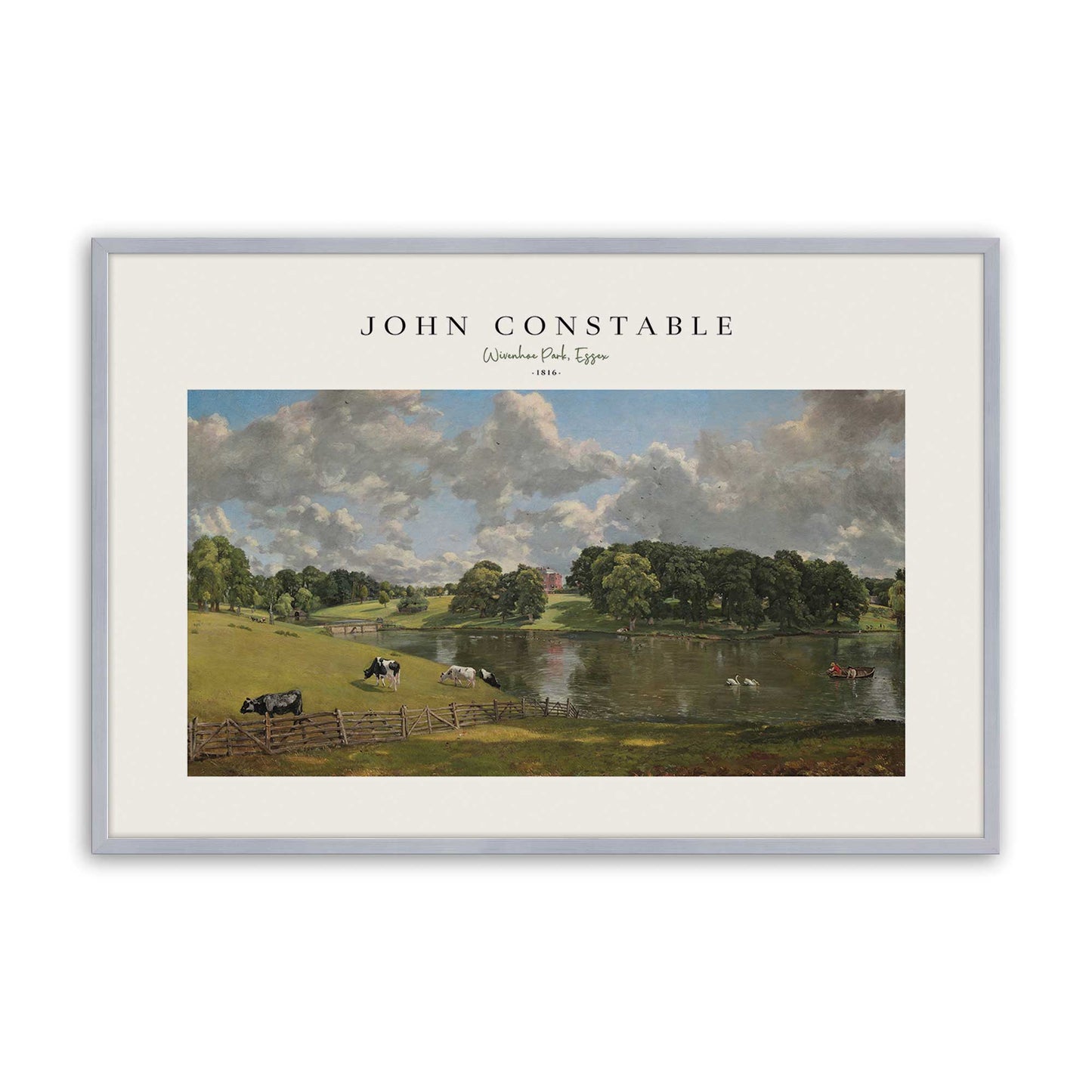 [Color:Polished Chrome], Picture of art in a Polished Chrome frame