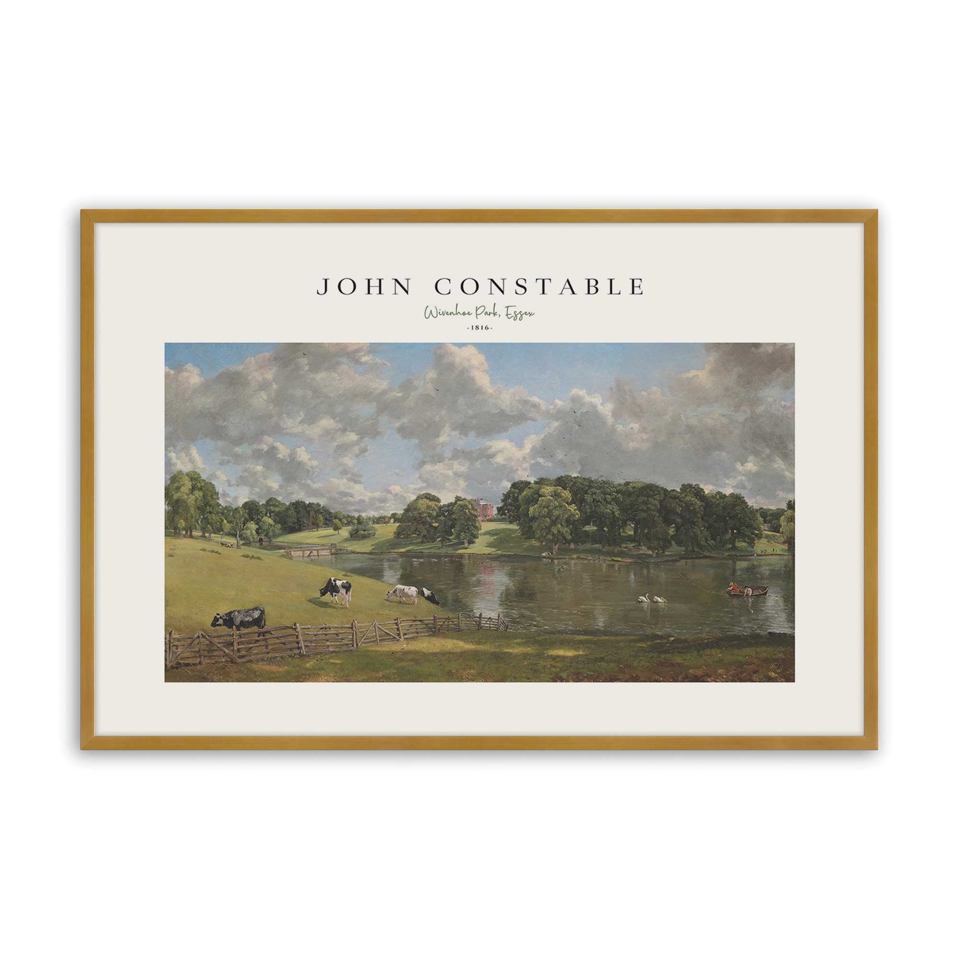 [Color:Polished Gold], Picture of art in a Polished Gold frame