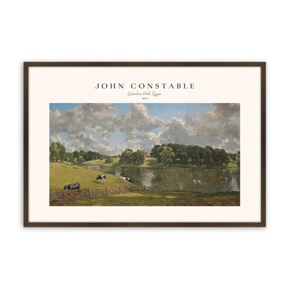 [Color:Belvinder Brown], Picture of art in a Belvinder Brown frame