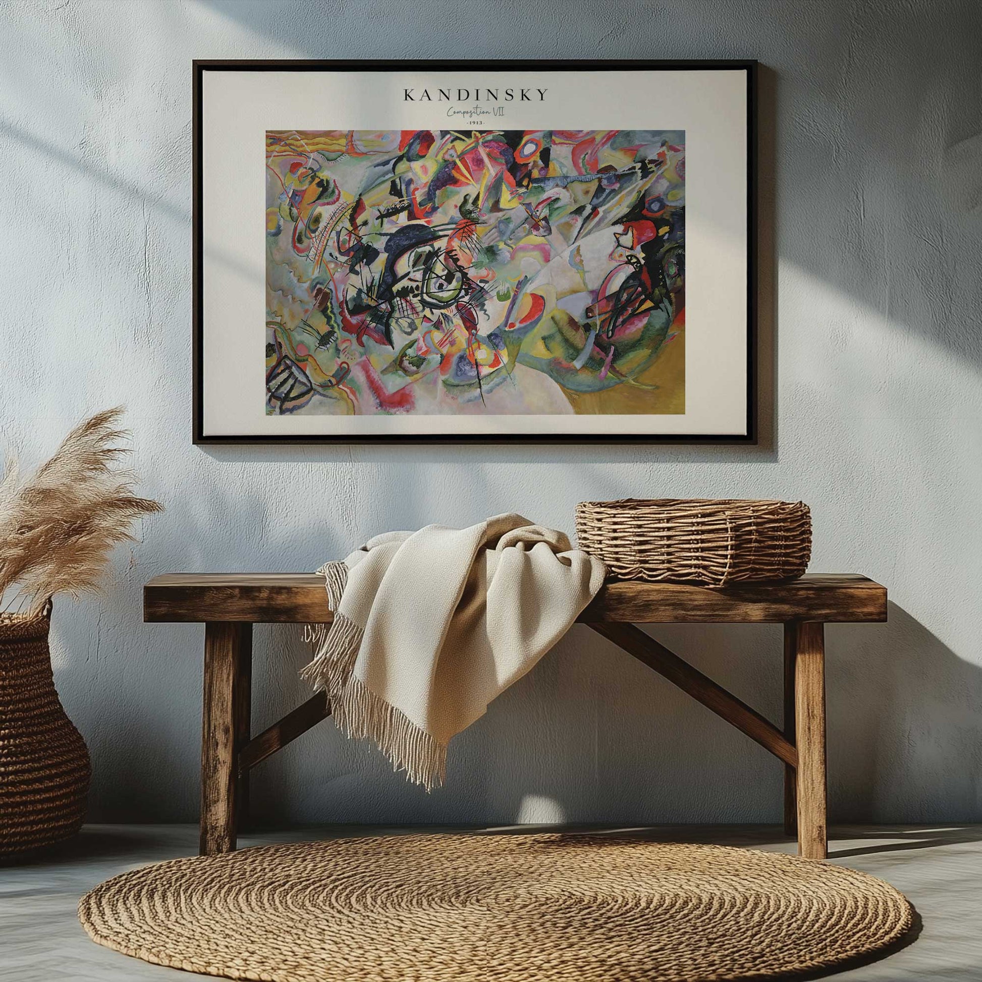 Picture of art in a room