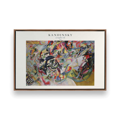 [Color:Walnut], Picture of art in a Walnut frame