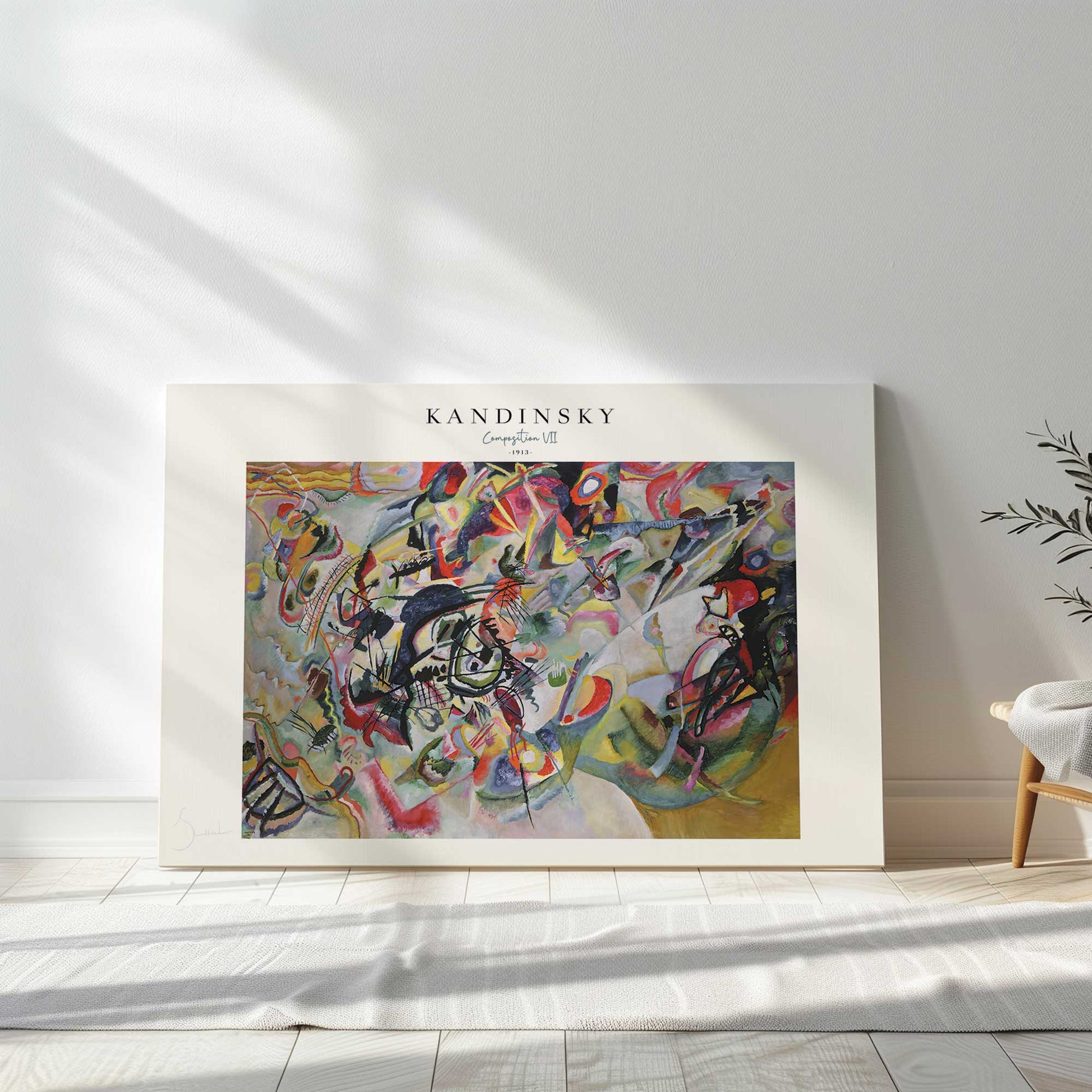 Picture of art in a room