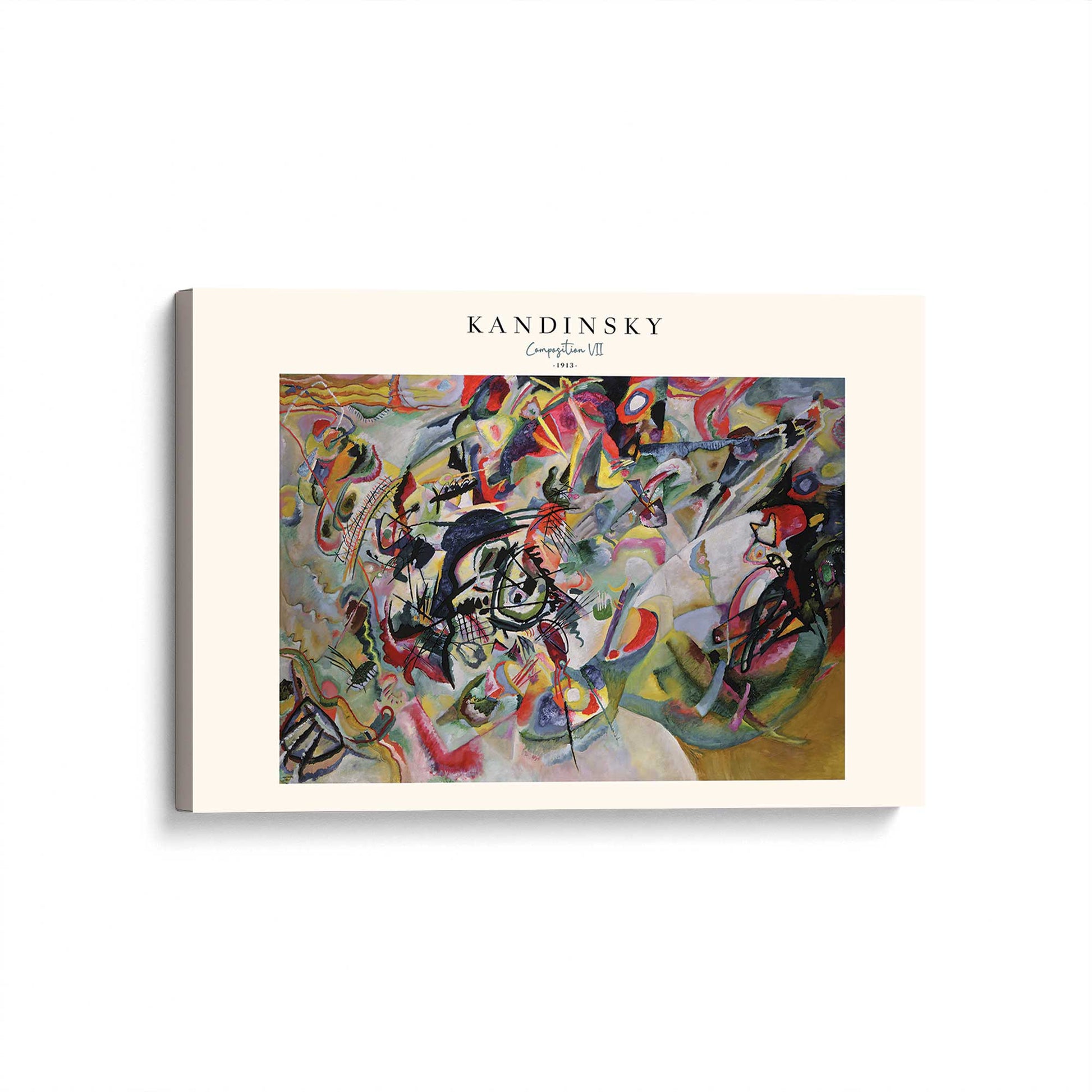 [Color:Stretched Canvas], Picture of art at an angle