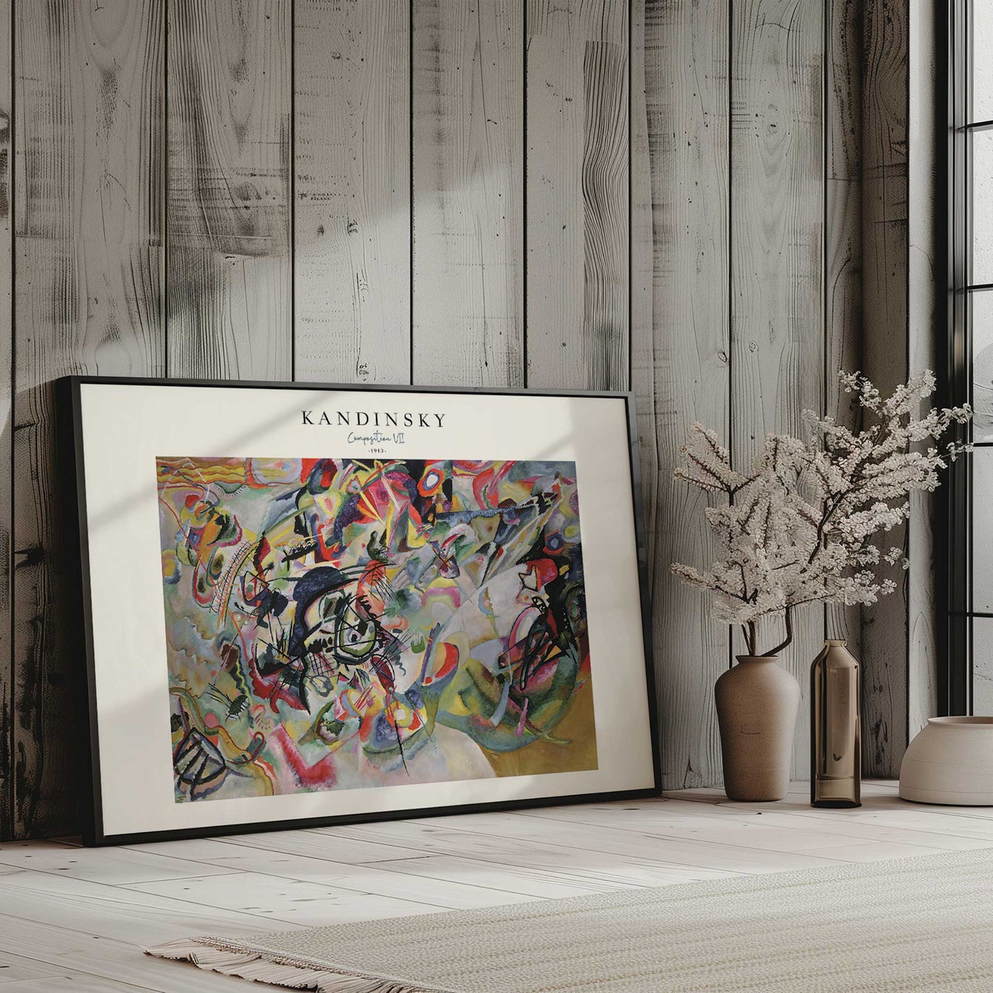 Picture of art in a room