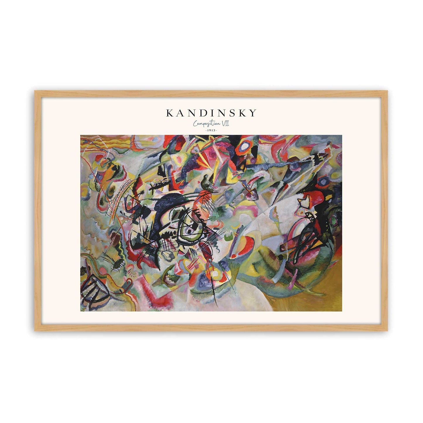 [Color:American Maple], Picture of art in a American Maple frame