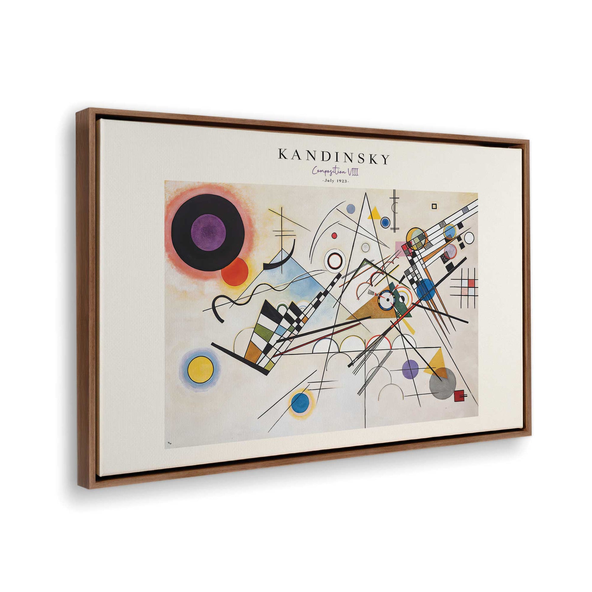 [Color:Walnut], Picture of the corner of the art