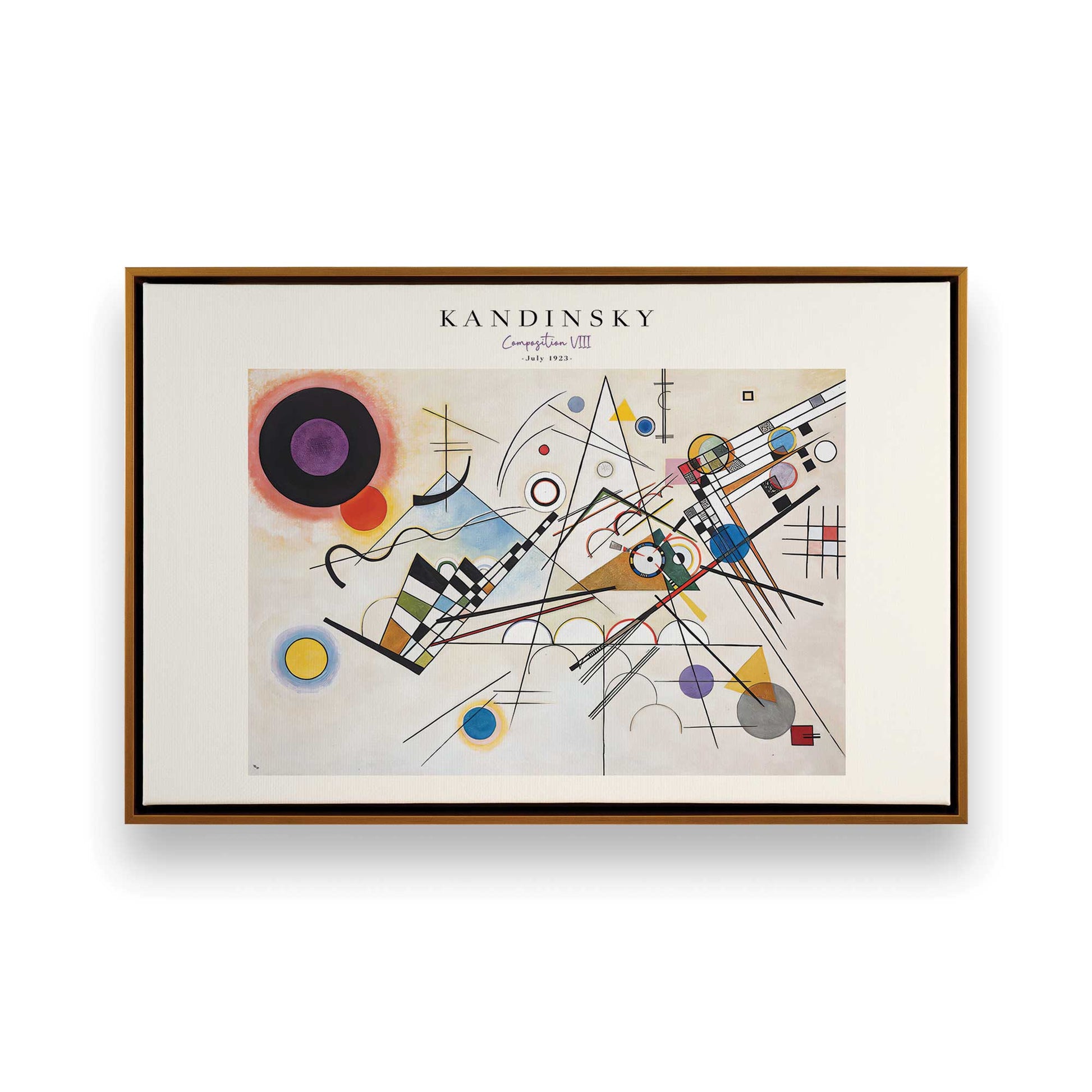 [Color:Polished Gold], Picture of art in a Polished Gold frame