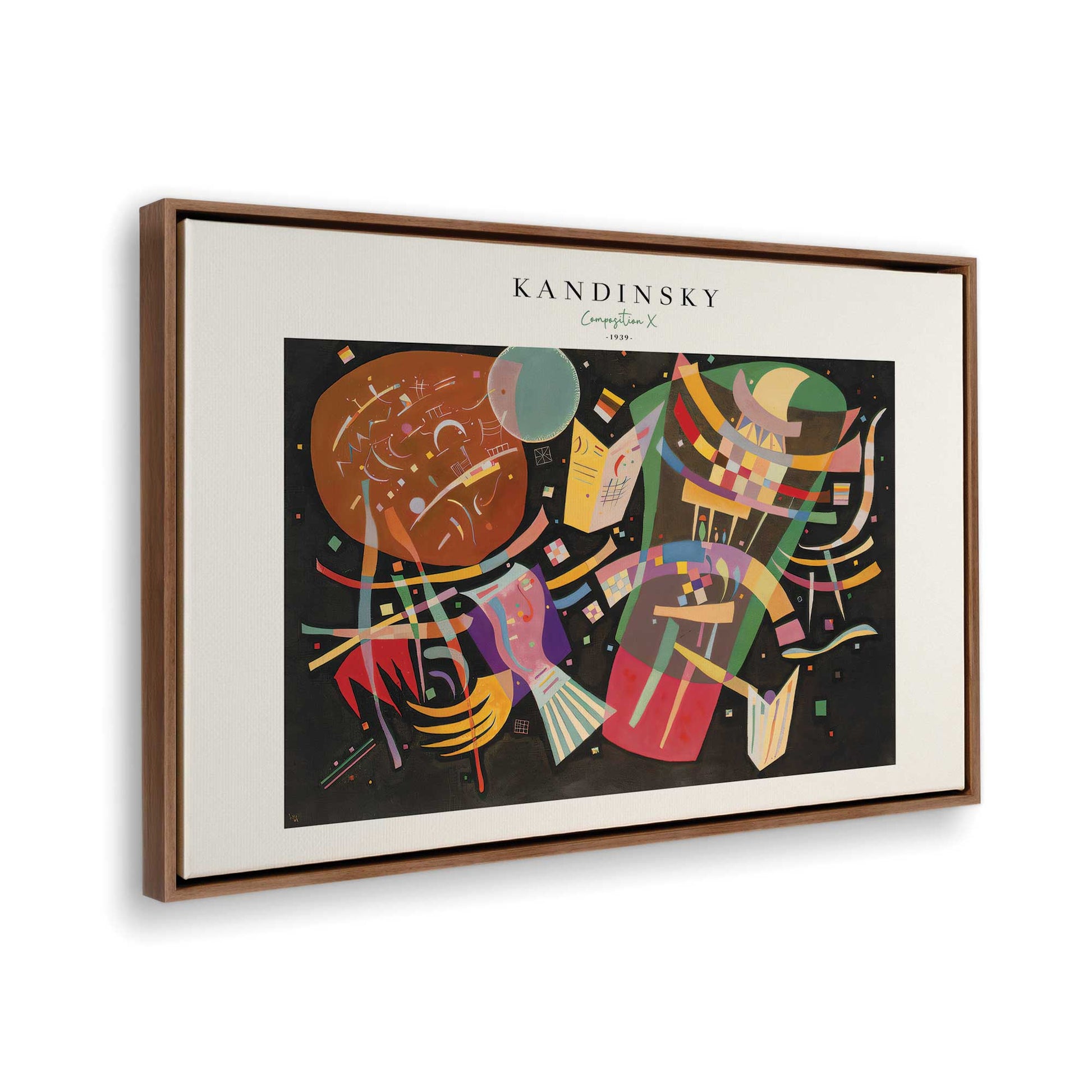 [Color:Walnut], Picture of the corner of the art