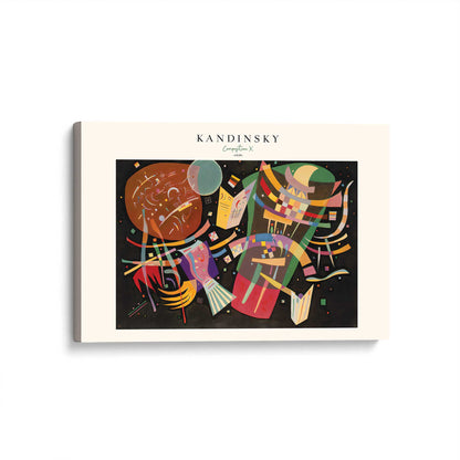 [Color:Stretched Canvas], Picture of art at an angle