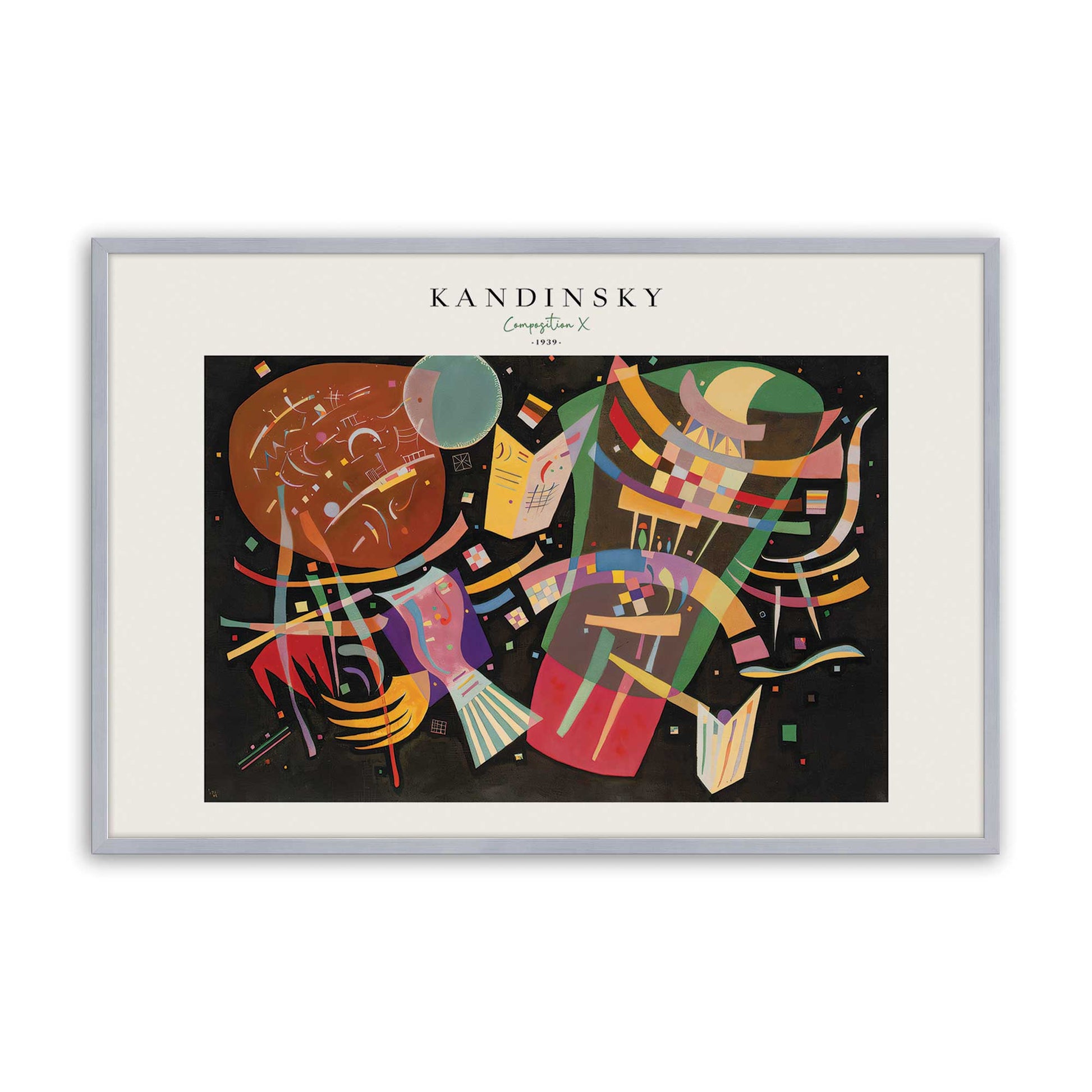 [Color:Polished Chrome], Picture of art in a Polished Chrome frame