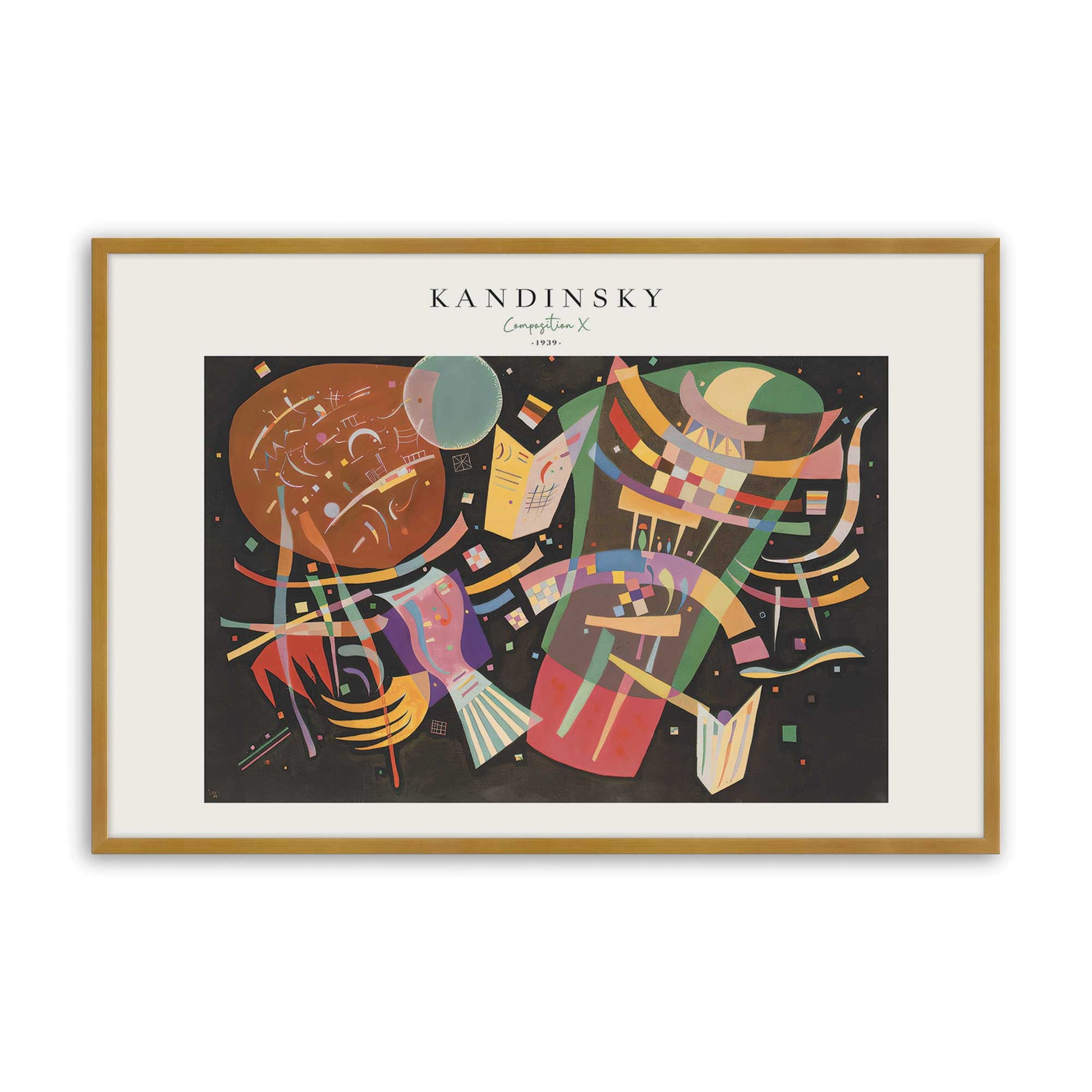 [Color:Polished Gold], Picture of art in a Polished Gold frame