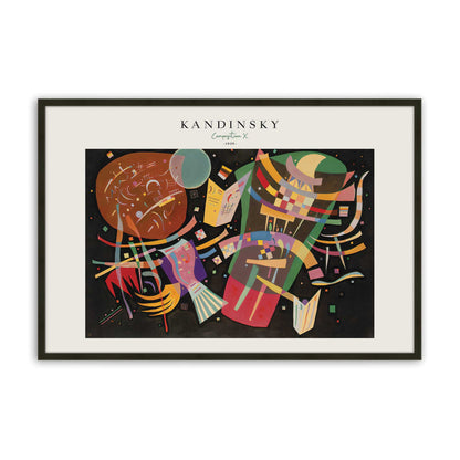 [Color:Satin Black], Picture of art in a Satin Black frame