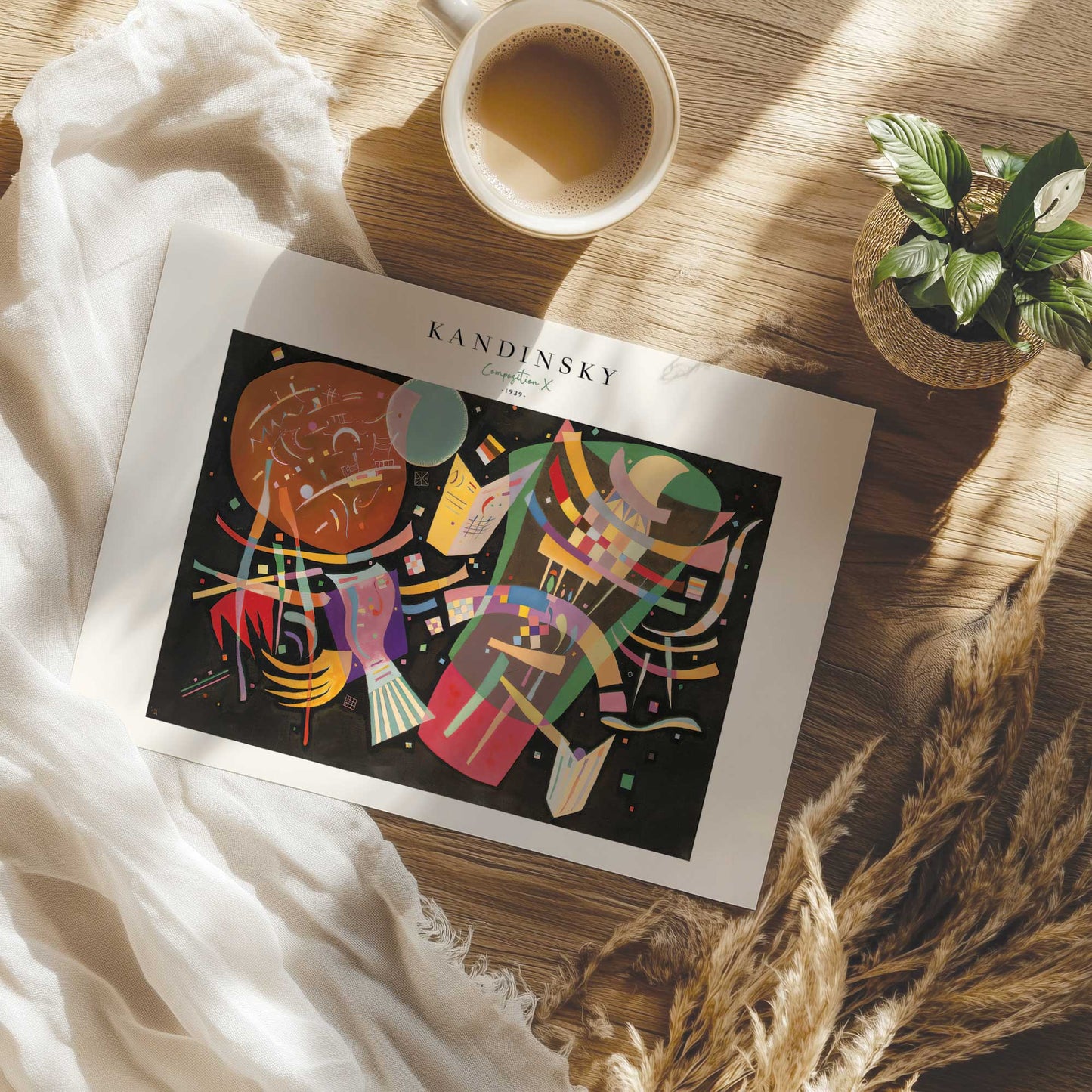 [Color:Rolled Print], Picture of close up of art