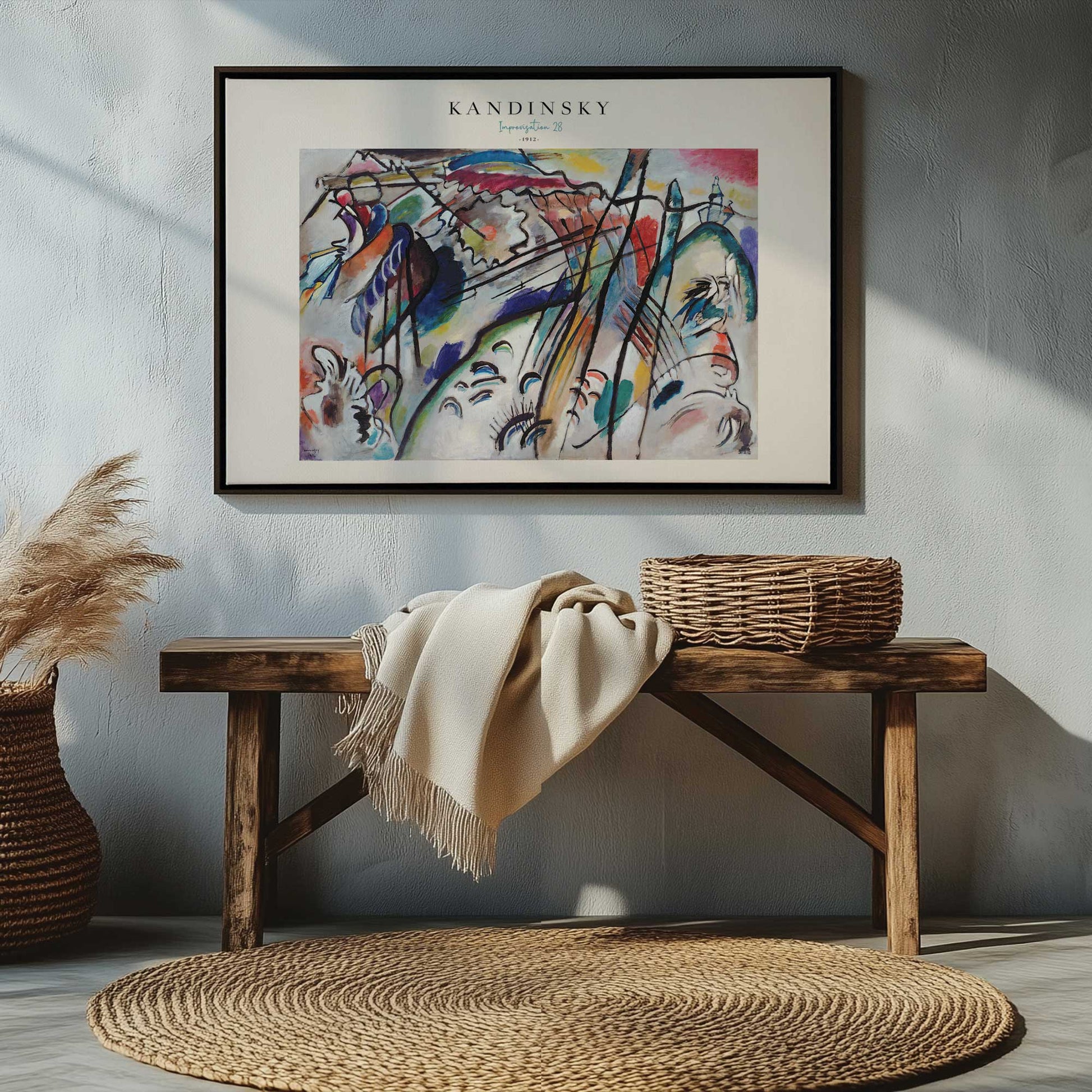 Picture of art in a room