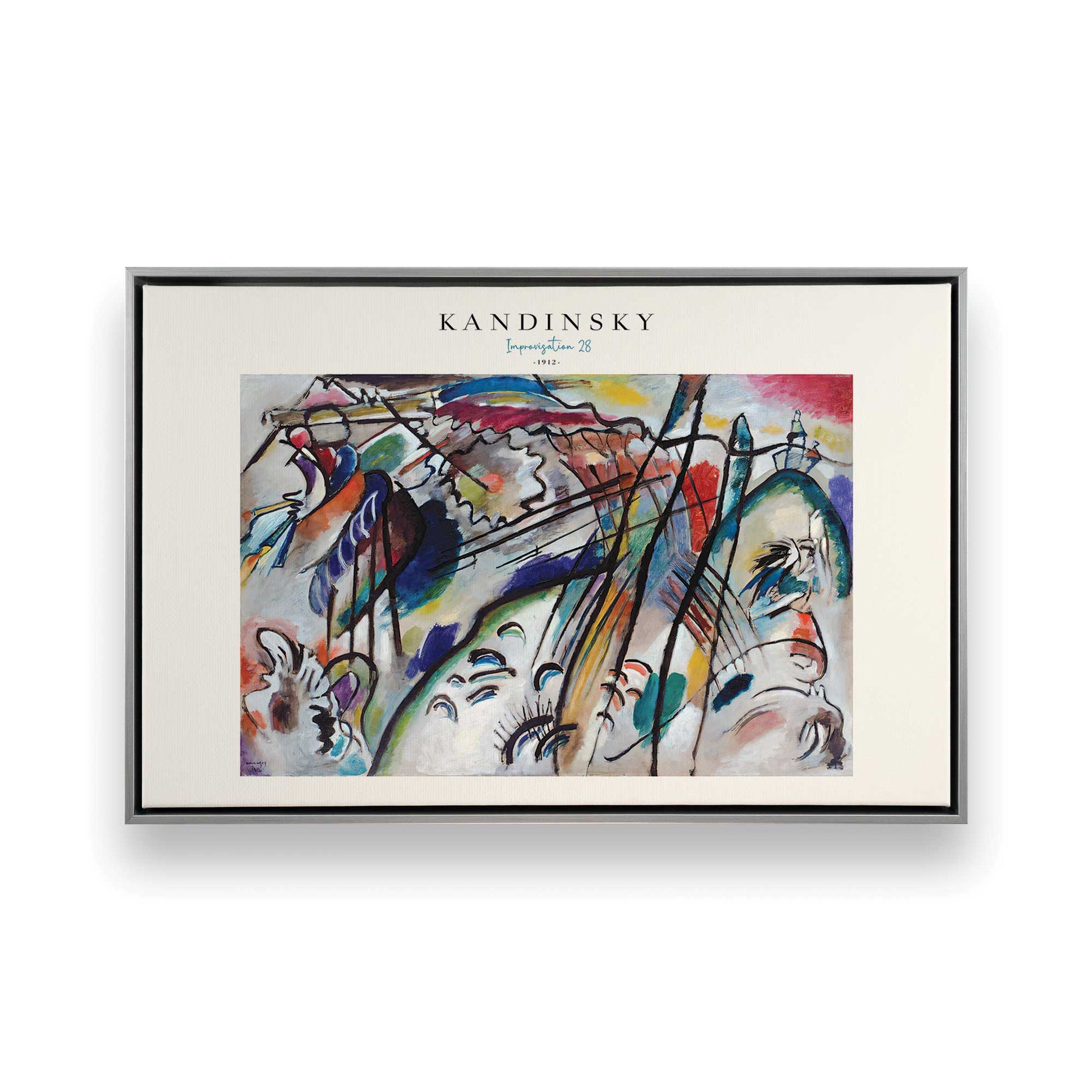 [Color:Polished Chrome], Picture of art in a Polished Chrome frame