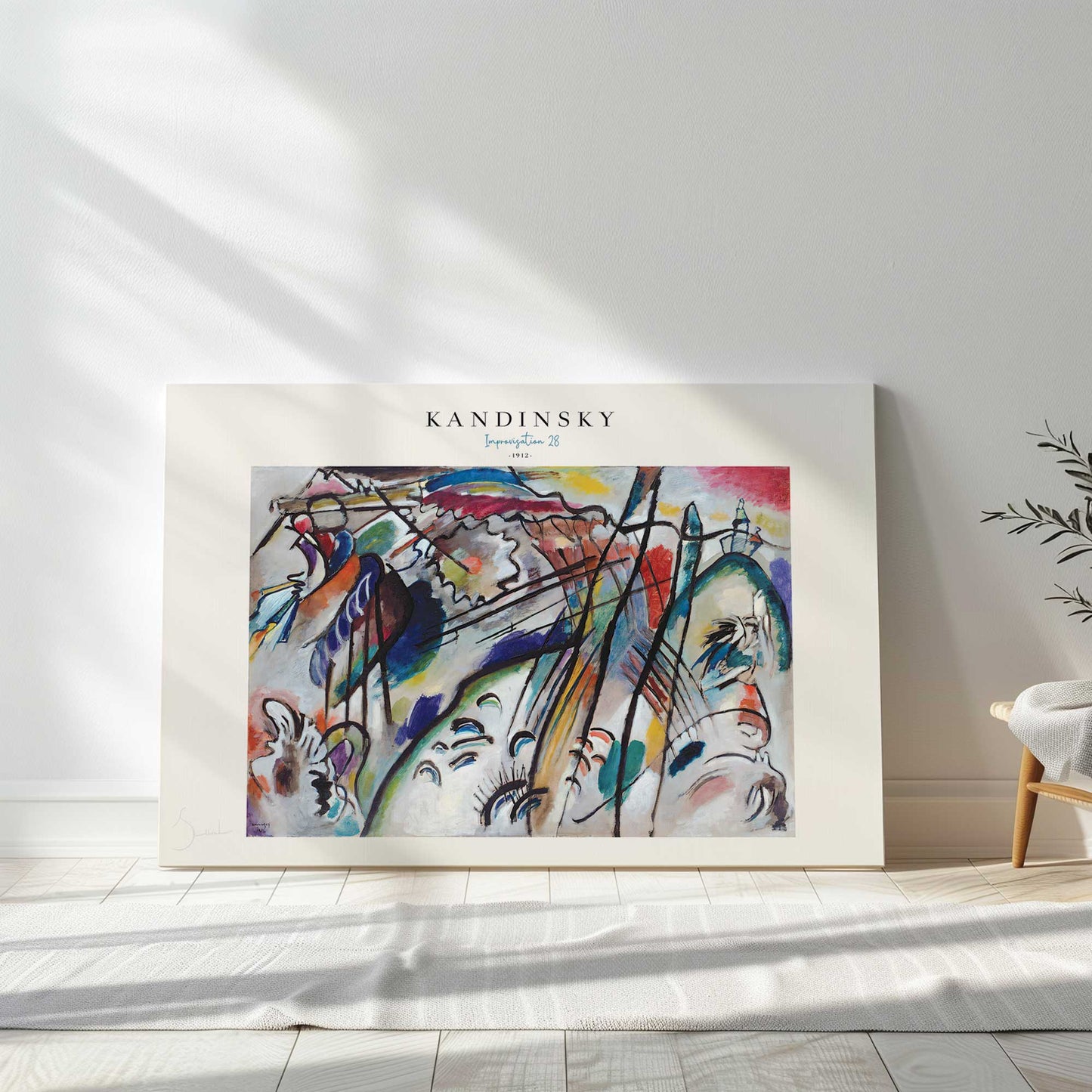 Picture of art in a room