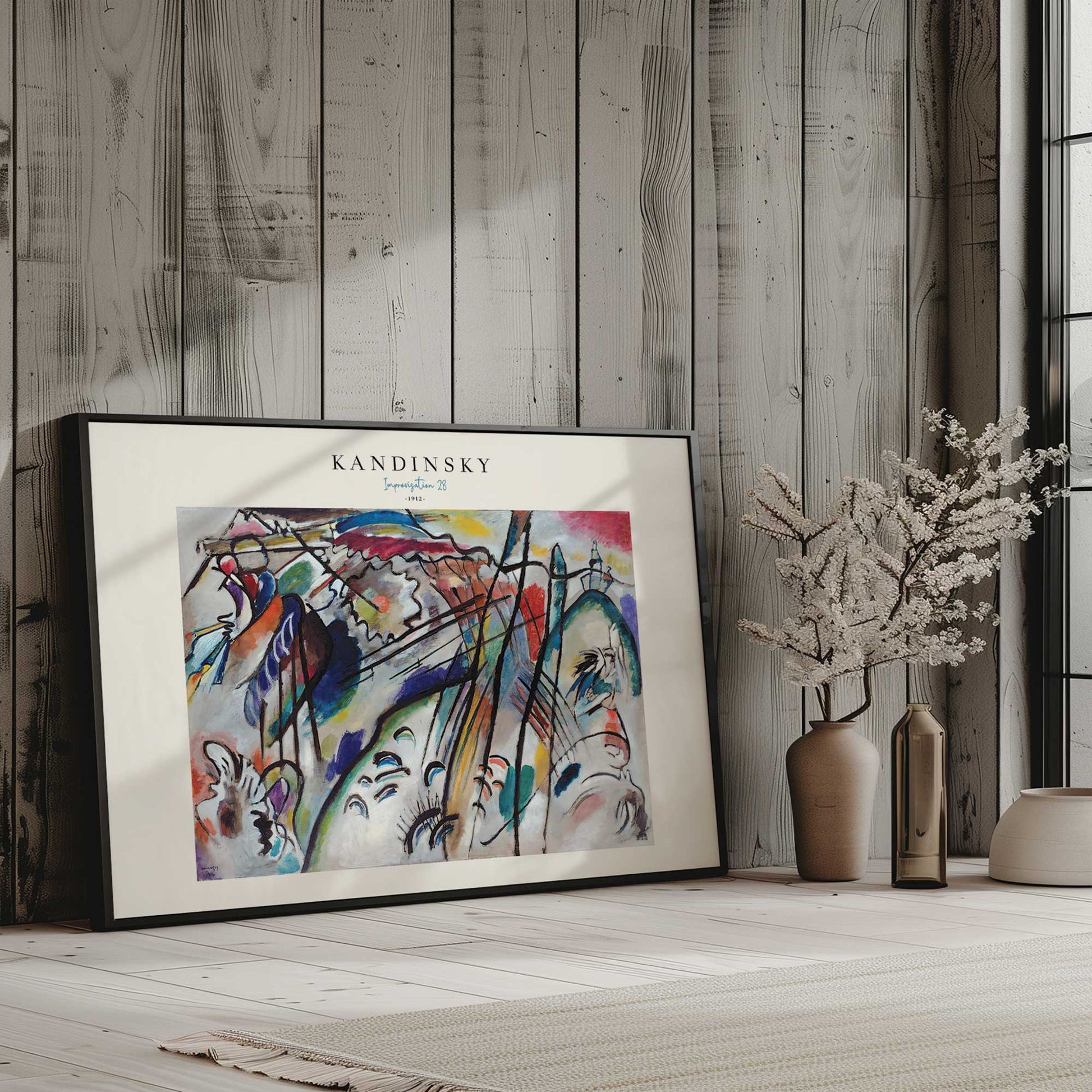 Picture of art in a room