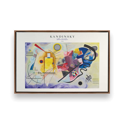 [Color:Walnut], Picture of art in a Walnut frame