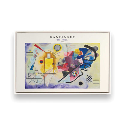 [Color:Opaque White], Picture of art in a White frame