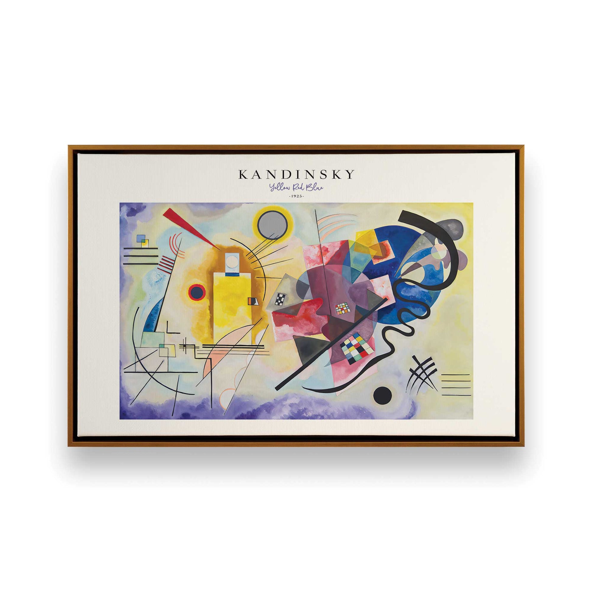 [Color:Polished Gold], Picture of art in a Polished Gold frame