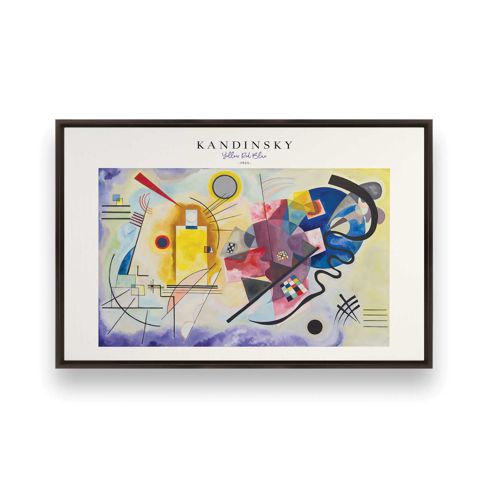 [Color:Espresso], Picture of art in a Espresso frame