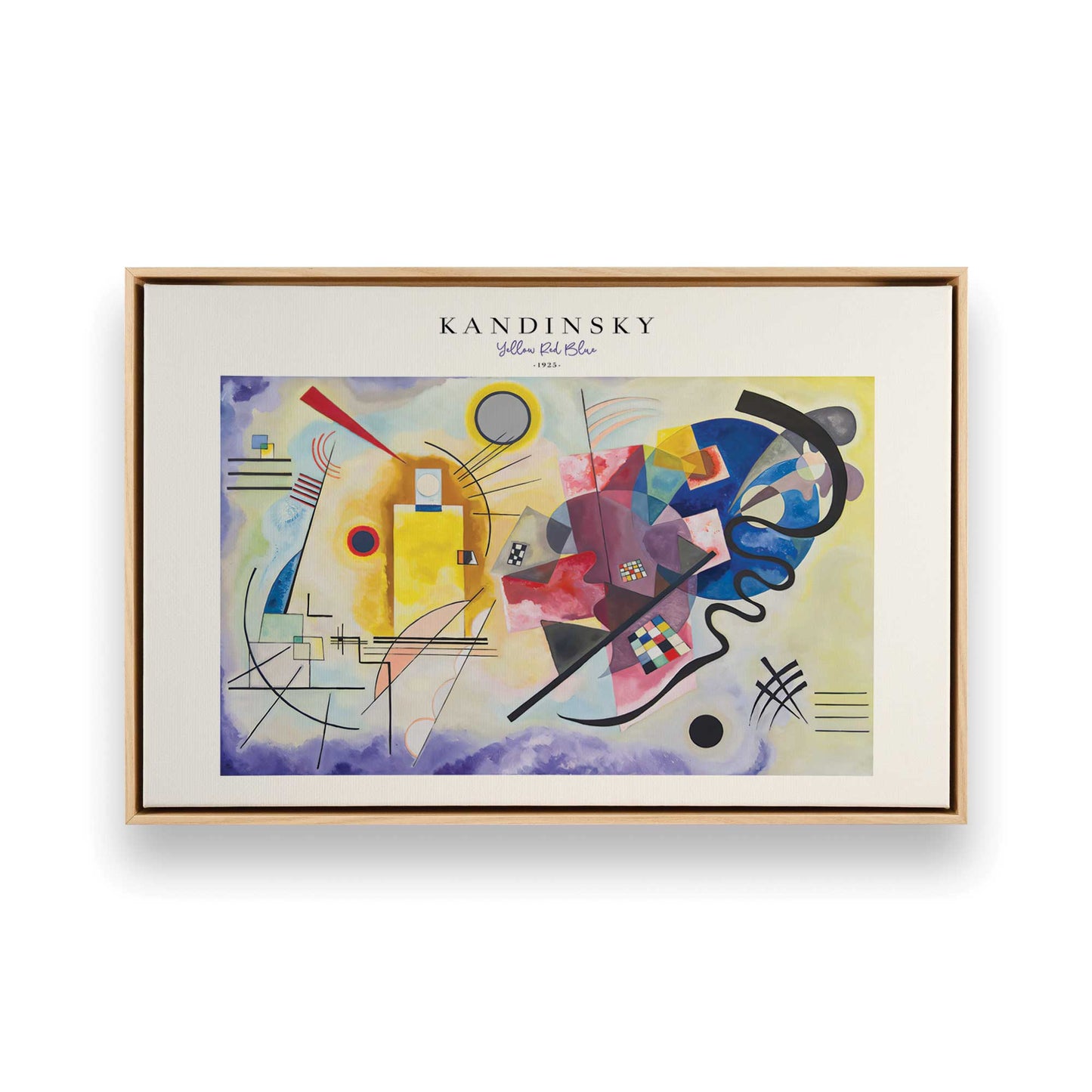 [Color:American Maple], Picture of art in a American Maple frame