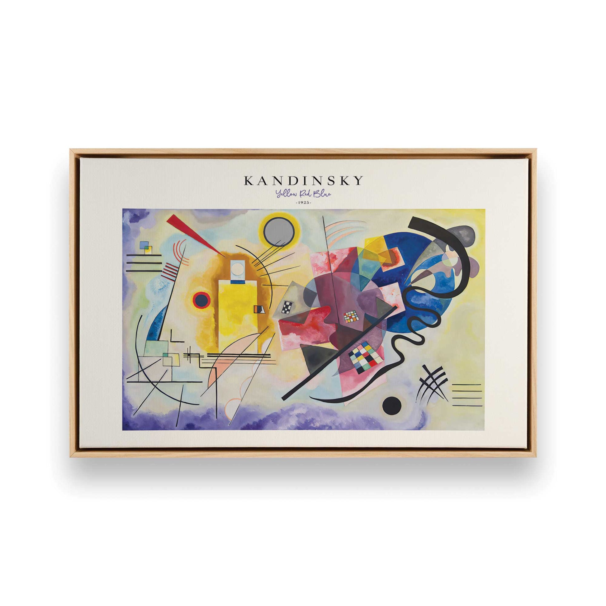 [Color:American Maple], Picture of art in a American Maple frame