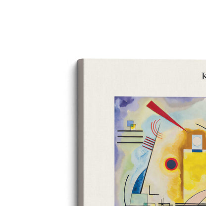 [Color:Stretched Canvas], Picture of the corner of the art