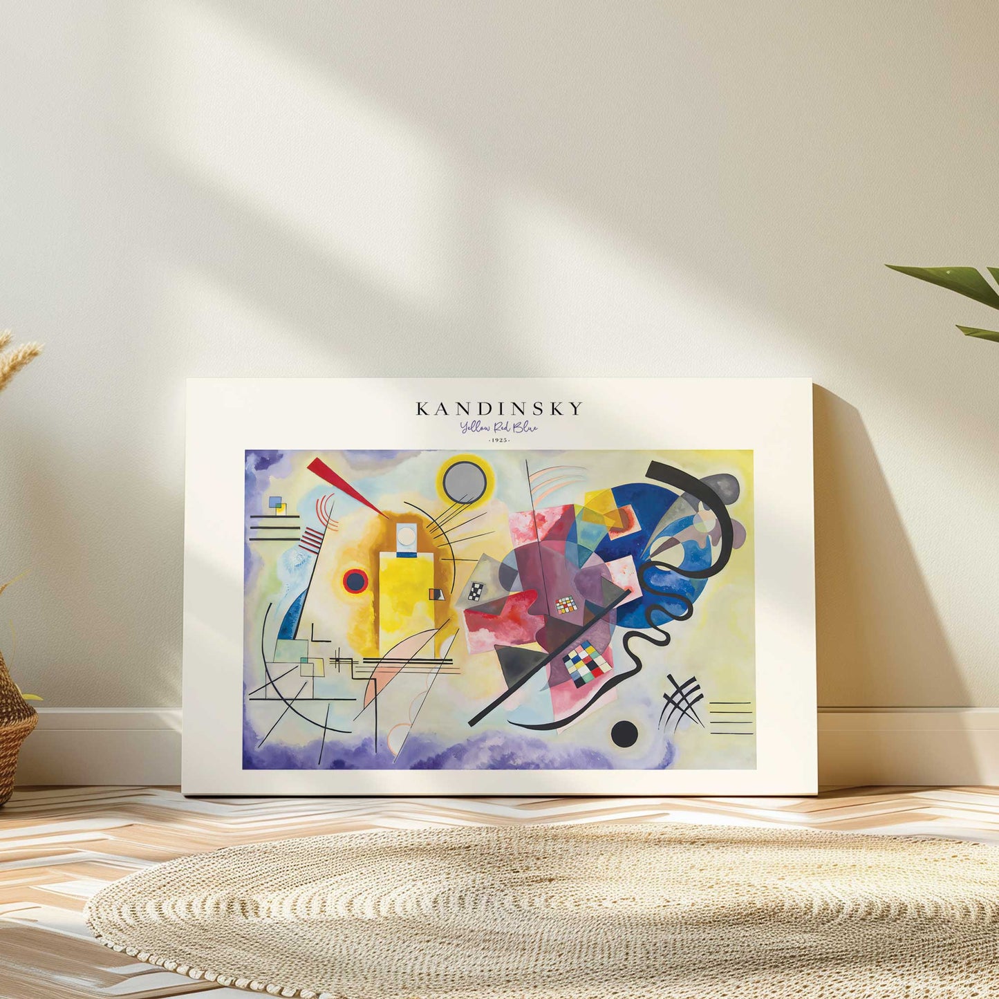 Picture of art in a room